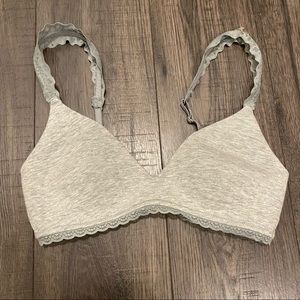 Aerie Wireless Lace Trimmed Bra